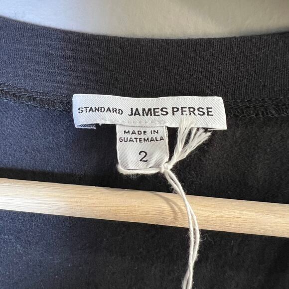 NWOT Standard James Perse V-Neck Blouson T-Shirt Mini Dress Size 2 Causal - Picture 3 of 8